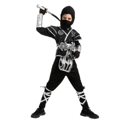 Spooktacular Creations Silver Dragon Ninja Costume - Child