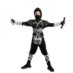 Spooktacular Creations Silver Dragon Ninja Costume - Child