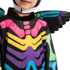 Spooktacular Creations Colorful Unicorn Skeleton Costume For Role Play Cosplay- Child