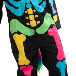 Spooktacular Creations Colorful Unicorn Skeleton Costume For Role Play Cosplay- Child