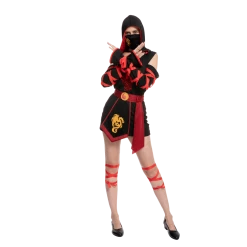 Spooktacular Creations Women’s Ninja Costume Cosplay - Adult Adult Costumes