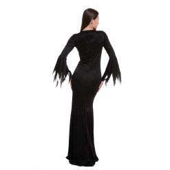 Spooktacular Creations Black Floor Length Gothic Dress - Adult Adult Costumes
