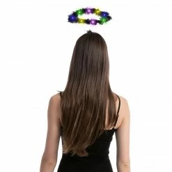 Spooktacular Creations Black LED Angel Halo Headbands, 3 Pack 13 Spooktacular Creations Black LED Angel Halo Headbands, 3 Pack