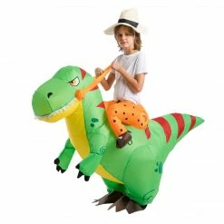 Spooktacular Creations Inflatable Ride-On Dinosaur Costume Animal Costumes