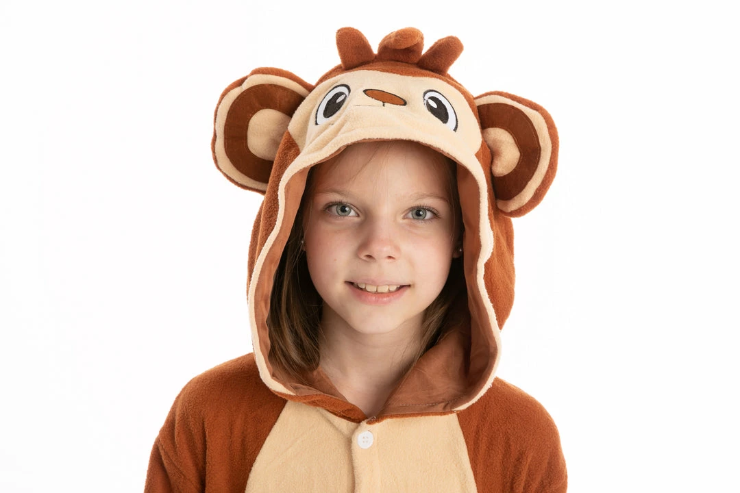 Spooktacular Creations Monkey Pajamas Onesies - Child Animal Costumes 3 Spooktacular Creations Monkey Pajamas Onesies - Child Animal Costumes