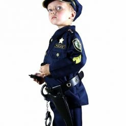 Spooktacular Creations Child Costumes Police Officer Costume With Role Play Cosplay Kit - Child