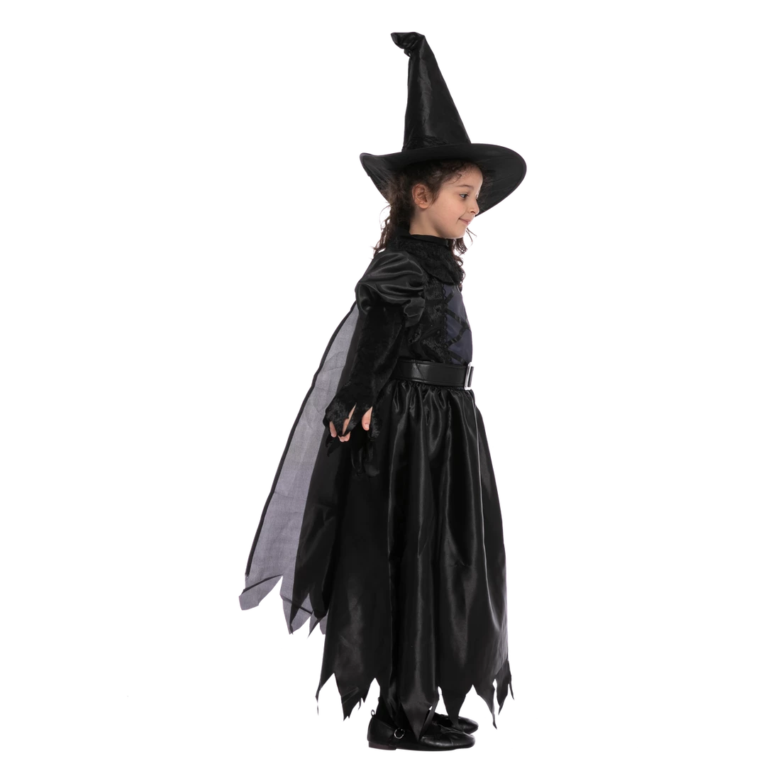 Spooktacular Creations Child Costumes Black Witch Costume Cosplay For Girls 7 Spooktacular Creations Child Costumes Black Witch Costume Cosplay For Girls