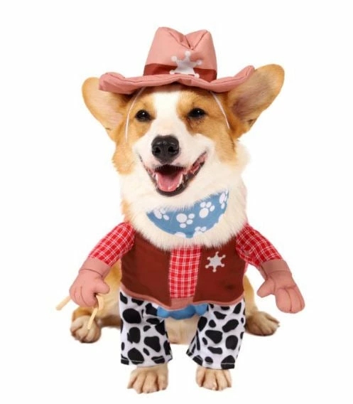 Spooktacular Creations Pet Costumes Cowboy Dog Costume 3 Spooktacular Creations Pet Costumes Cowboy Dog Costume