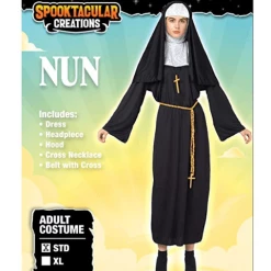 Spooktacular Creations Classic Costumes Nun Cosplay Costume For Women
