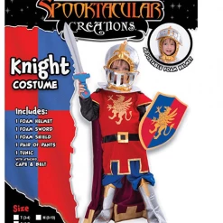 Spooktacular Creations Medieval Knight Costume Role Play Cosplay- Child Historical Costumes