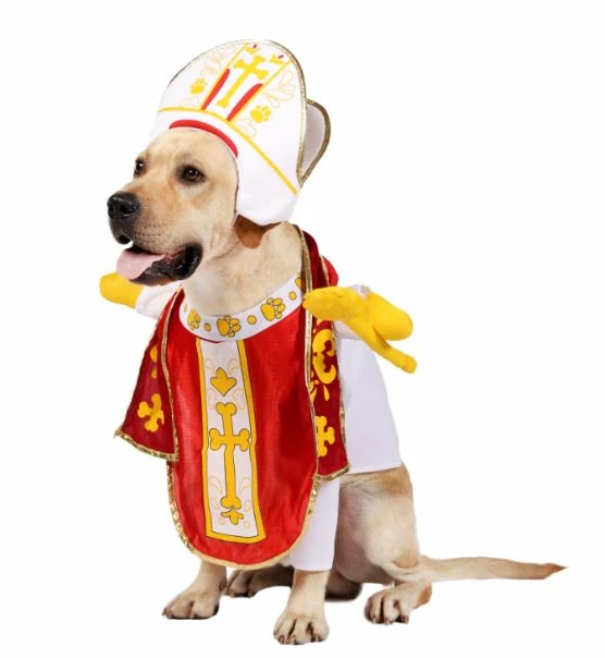 Spooktacular Creations Pet Costumes Pope Dog Funny Costume 4 Spooktacular Creations Pet Costumes Pope Dog Funny Costume