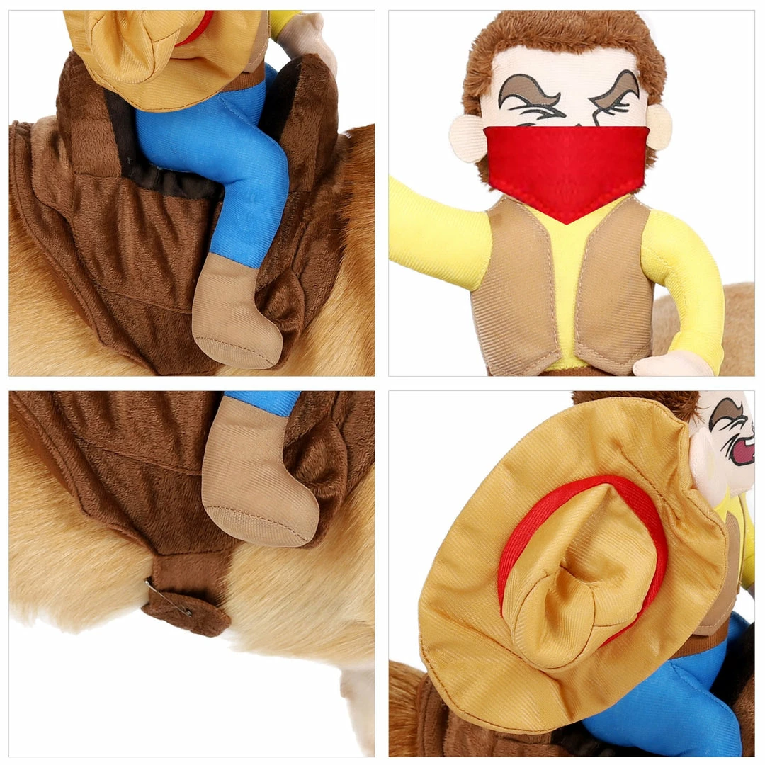 Spooktacular Creations Cowboy Rider Dog Costume Pet Costumes 5 Spooktacular Creations Cowboy Rider Dog Costume Pet Costumes