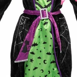 Spooktacular Creations Child Costumes Green Witch Costume For Role Play Cosplay- Child