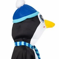 Spooktacular Creations Animal Costumes Penguin Animal Onesie Pajama Costume - Adult