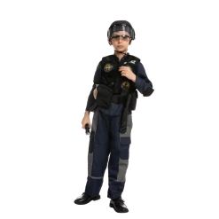 Spooktacular Creations Classic Costumes SWAT Fighter Costume Role Play Cosplay - Child 11 Spooktacular Creations Classic Costumes SWAT Fighter Costume Role Play Cosplay - Child