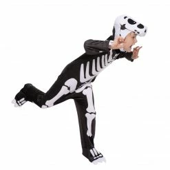 Spooktacular Creations Cartoonish Skeleton T-rex Costume For Role Play Cosplay- Child Child Costumes 11 Spooktacular Creations Cartoonish Skeleton T-rex Costume For Role Play Cosplay- Child Child Costumes