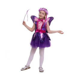 Spooktacular Creations Girl Purple Fairy Costume Cosplay