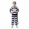 Spooktacular Creations Prisoner Jail Cosplay Costume With Tattoo Sleeve And Toy Handcuffs For Kids 1 Spooktacular Creations Prisoner Jail Cosplay Costume With Tattoo Sleeve And Toy Handcuffs For Kids