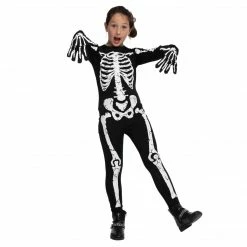 Spooktacular Creations Child Costumes Girl's Pretty Skeleton Costume Cosplay - Child