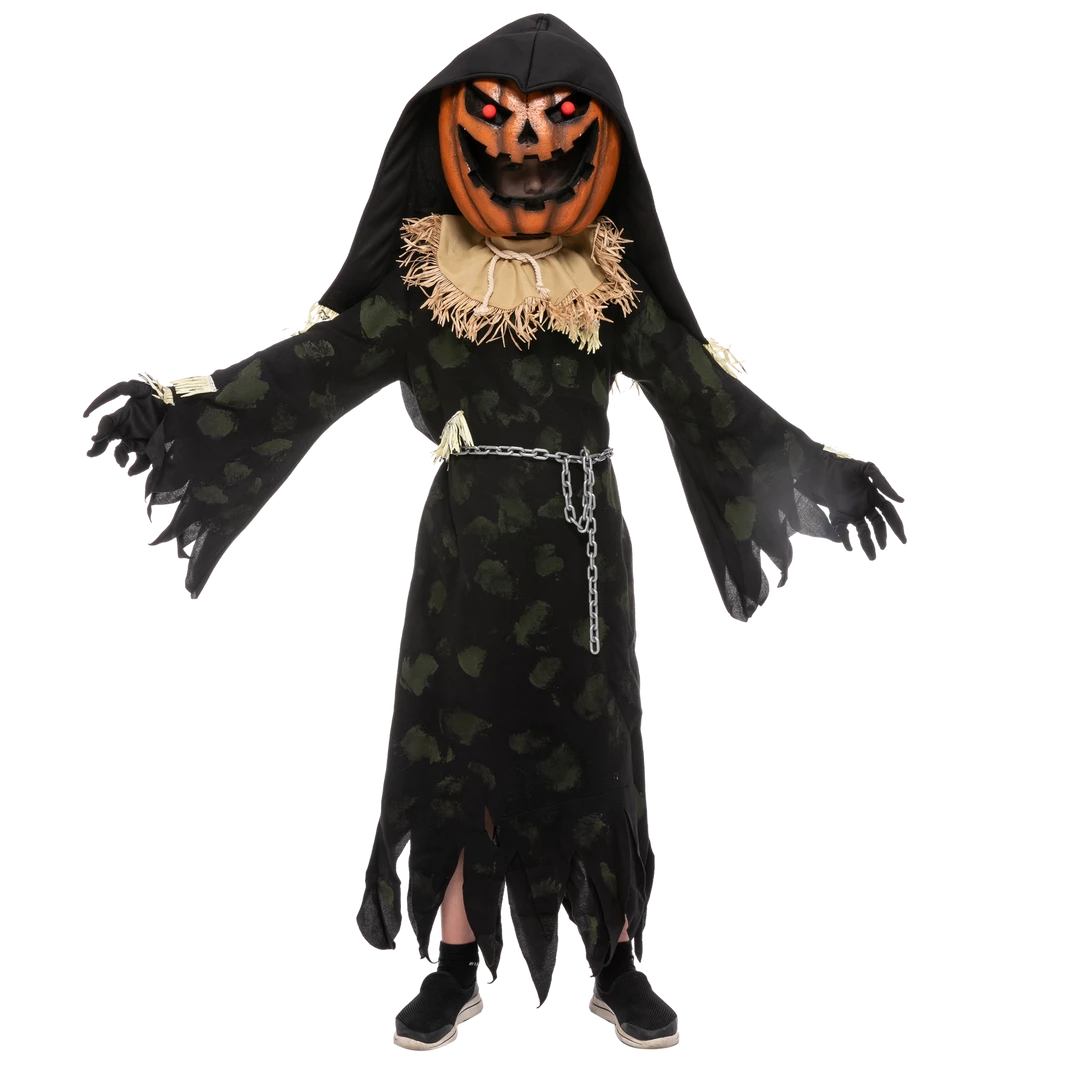 Spooktacular Creations Scarecrow Pumpkin Costume - Child 4 Spooktacular Creations Scarecrow Pumpkin Costume - Child