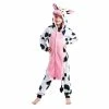 Spooktacular Creations Cow Animal Onesie Pajama Costume - Child
