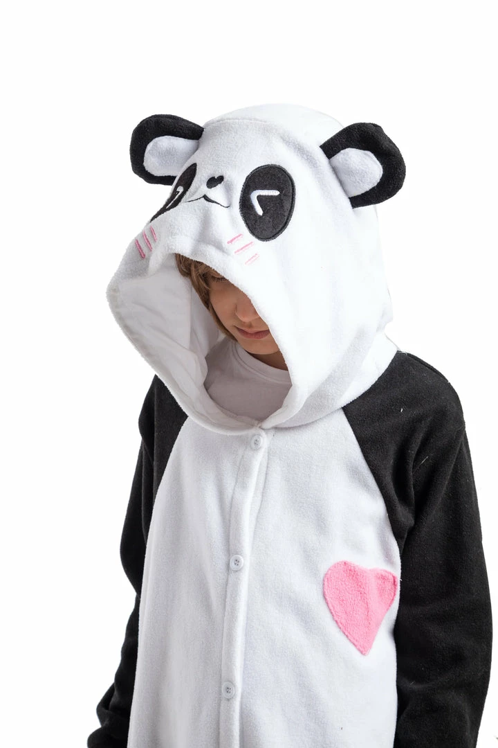 Spooktacular Creations Panda Animal Onesies Costume - Child 5 Spooktacular Creations Panda Animal Onesies Costume - Child
