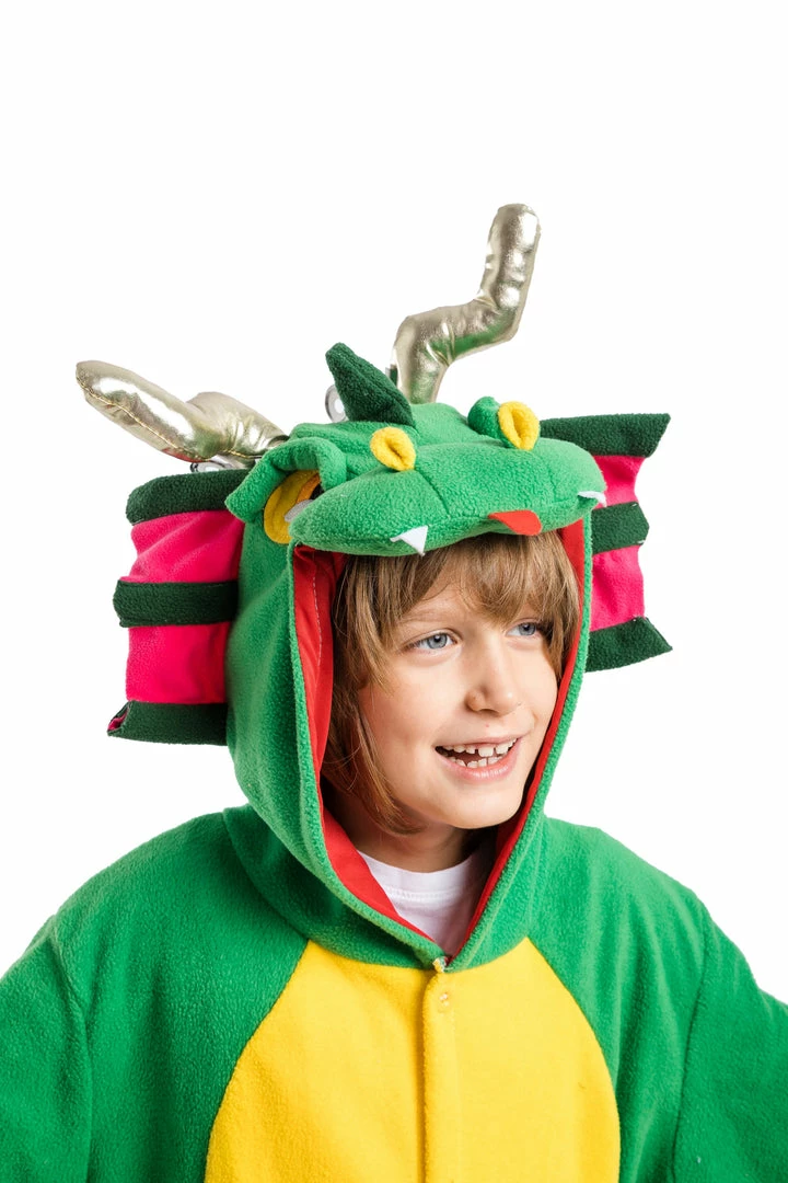 Spooktacular Creations Dragon Animal Onesies Costume - Child 4 Spooktacular Creations Dragon Animal Onesies Costume - Child