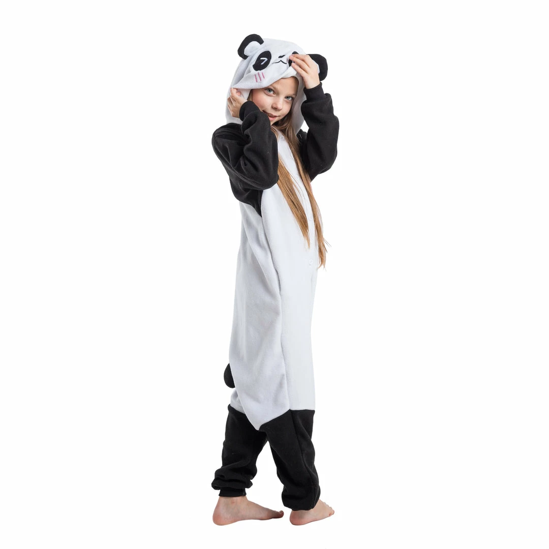 Spooktacular Creations Panda Animal Onesies Costume - Child 4 Spooktacular Creations Panda Animal Onesies Costume - Child