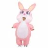 Spooktacular Creations Easter Full Body Pink Bunny Inflatable Costume (Adult & Child)