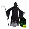 Spooktacular Creations Grim Reaper Scary Skeleton Costumes With Glow Pattern For Men Cosplay 1 Spooktacular Creations Grim Reaper Scary Skeleton Costumes With Glow Pattern For Men Cosplay