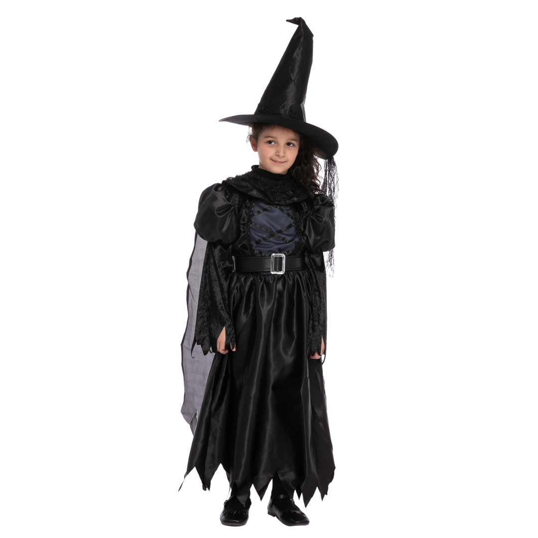 Spooktacular Creations Child Costumes Black Witch Costume Cosplay For Girls 6 Spooktacular Creations Child Costumes Black Witch Costume Cosplay For Girls