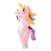Spooktacular Creations Inflatable Pink Rainbow Unicorn Costume 1 Spooktacular Creations Inflatable Pink Rainbow Unicorn Costume