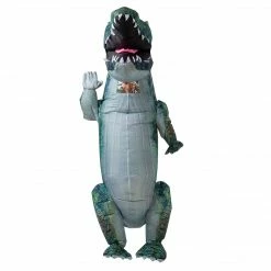 Spooktacular Creations Animal Costumes Inflatable Alligator Costume Cosplay- Adult