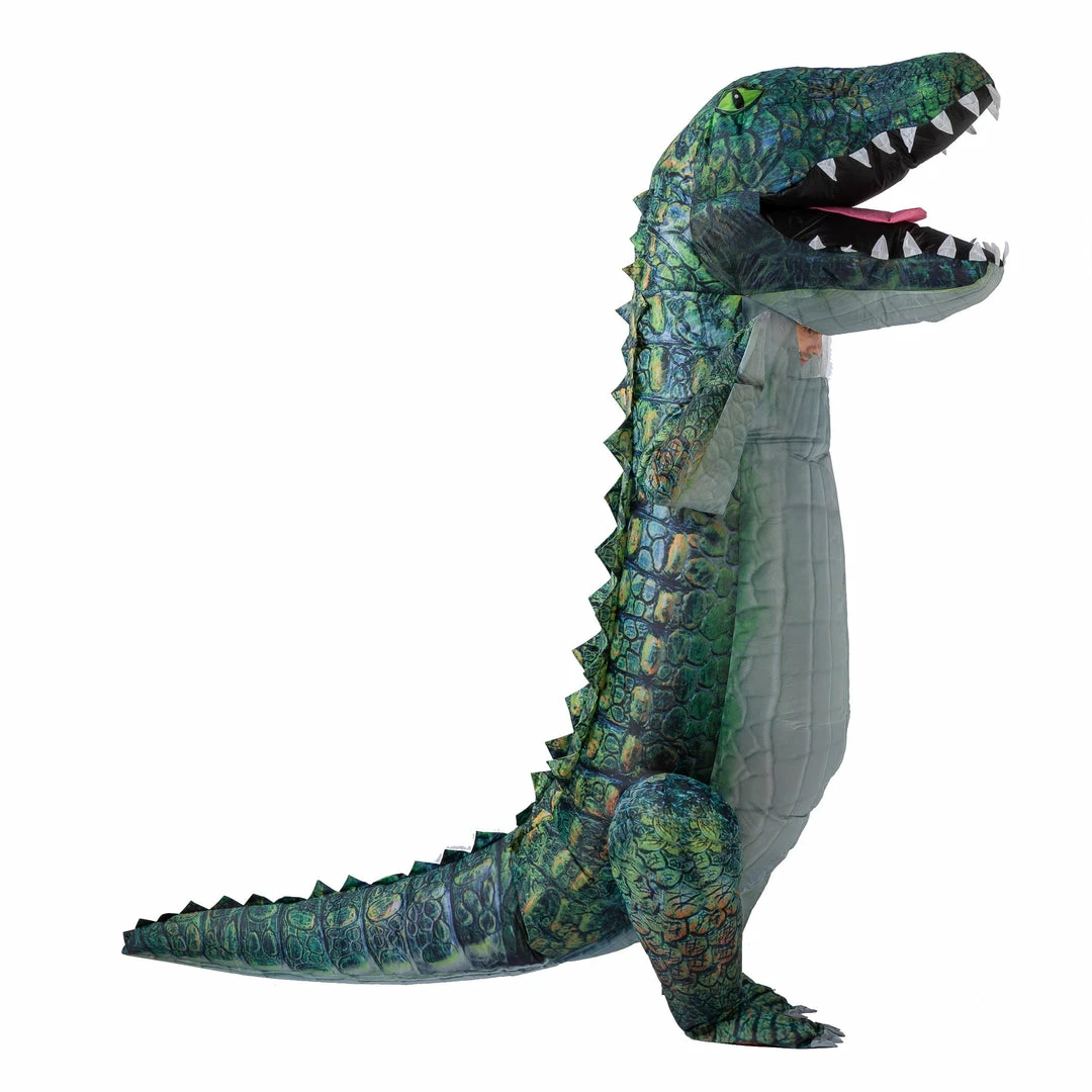 Spooktacular Creations Animal Costumes Inflatable Alligator Costume Cosplay- Adult 5 Spooktacular Creations Animal Costumes Inflatable Alligator Costume Cosplay- Adult