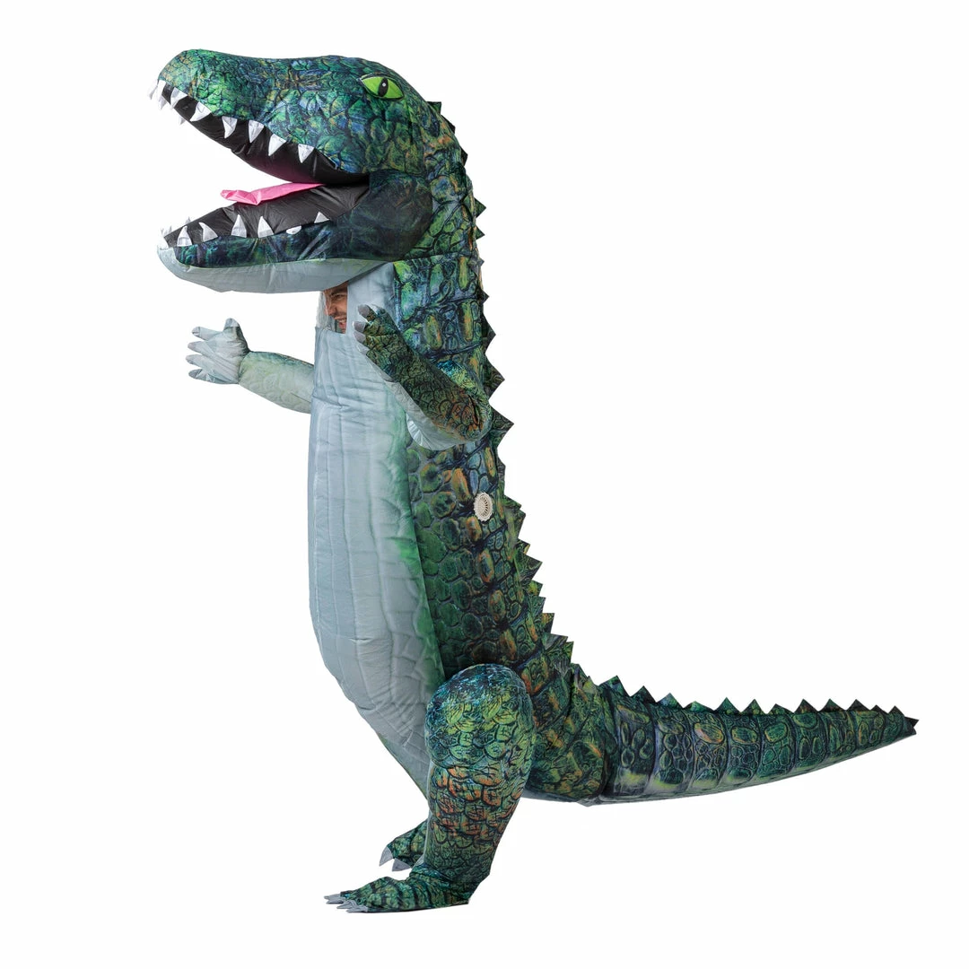Spooktacular Creations Animal Costumes Inflatable Alligator Costume Cosplay- Adult 4 Spooktacular Creations Animal Costumes Inflatable Alligator Costume Cosplay- Adult