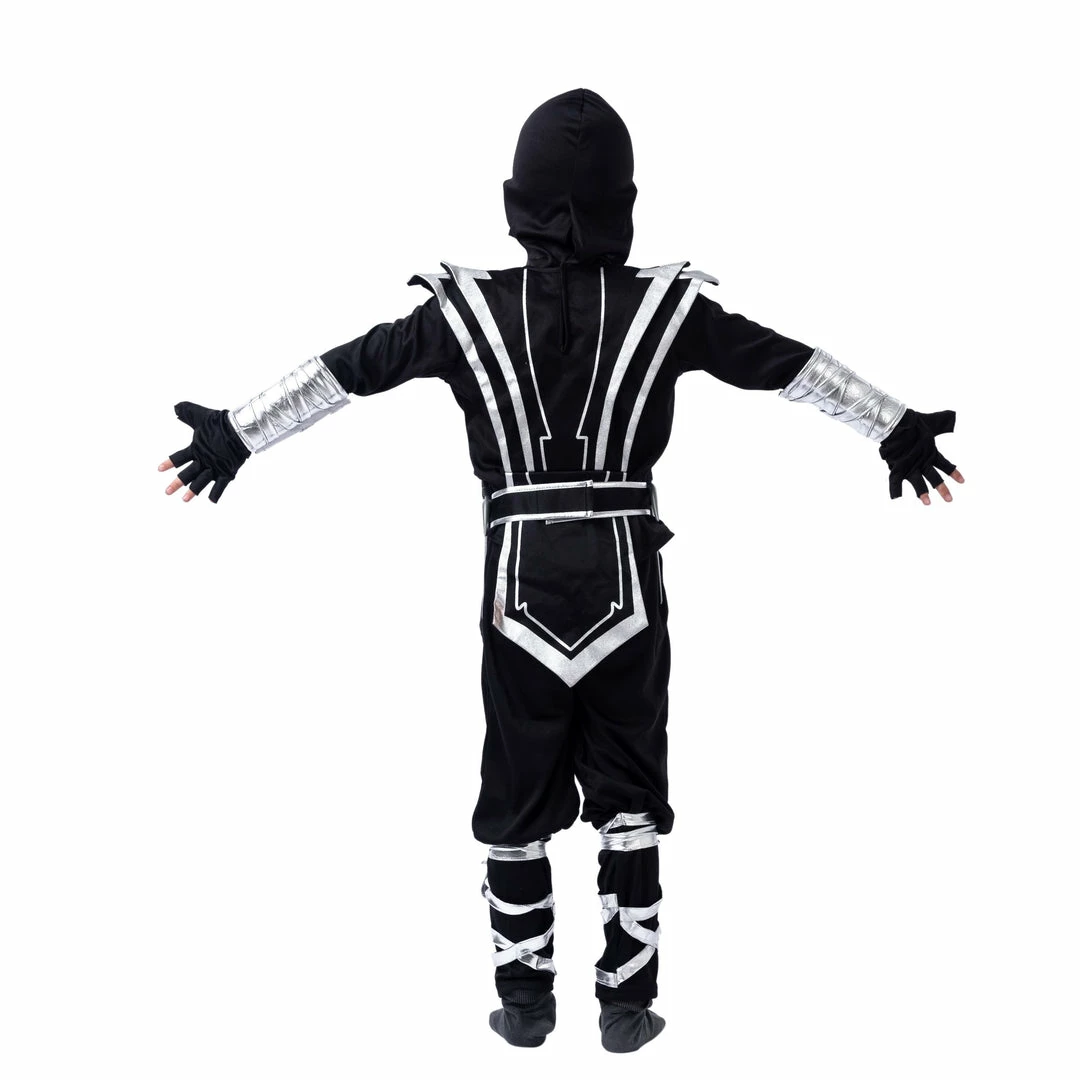 Spooktacular Creations Silver Ninja Costume - Child 5 Spooktacular Creations Silver Ninja Costume - Child