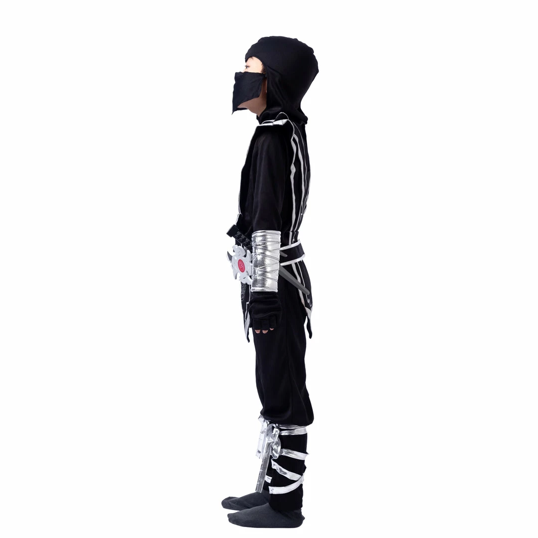 Spooktacular Creations Silver Ninja Costume - Child 4 Spooktacular Creations Silver Ninja Costume - Child
