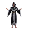 Spooktacular Creations Mystical Dark Sorcerer With Glow Arm Strings Cosplay Costumes For Men - Adult Classic Costumes