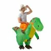 Spooktacular Creations Inflatable Ride-On Dinosaur Costume Animal Costumes