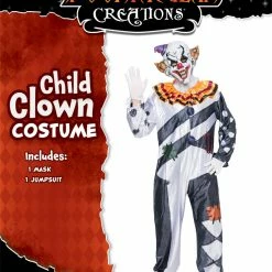 Spooktacular Creations Child Costumes Scary Clown Costume Set Cosplay - Child