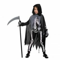 Spooktacular Creations Girl Skeleton Reaper Costume Cosplay Classic Costumes