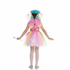 Spooktacular Creations Colorful Fairy Costume For Role Play Cosplay- Child Classic Costumes