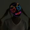 Spooktacular Creations LED Mask Clown Mask Cosplay - Adult Masks