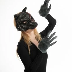 Spooktacular Creations Realistic Werewolf Mask Cosplay Accessories- Adult