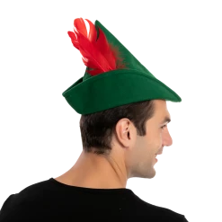 Spooktacular Creations Headwear Felt Robin Hood Hat Cosplay