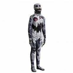 Spooktacular Creations Skull & Bones Second Skin Costume - Child Scary Costumes