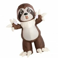Spooktacular Creations Sloth Full Body Inflatable Costume - Adult Animal Costumes