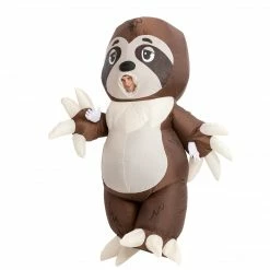 Spooktacular Creations Sloth Full Body Inflatable Costume - Adult Animal Costumes