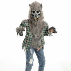 Spooktacular Creations Classic Costumes Scary Werewolf Costume Cosplay - Child
