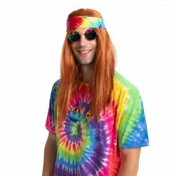 Spooktacular Creations Wigs Hippie Wig Cosplay Accessaries - Adult